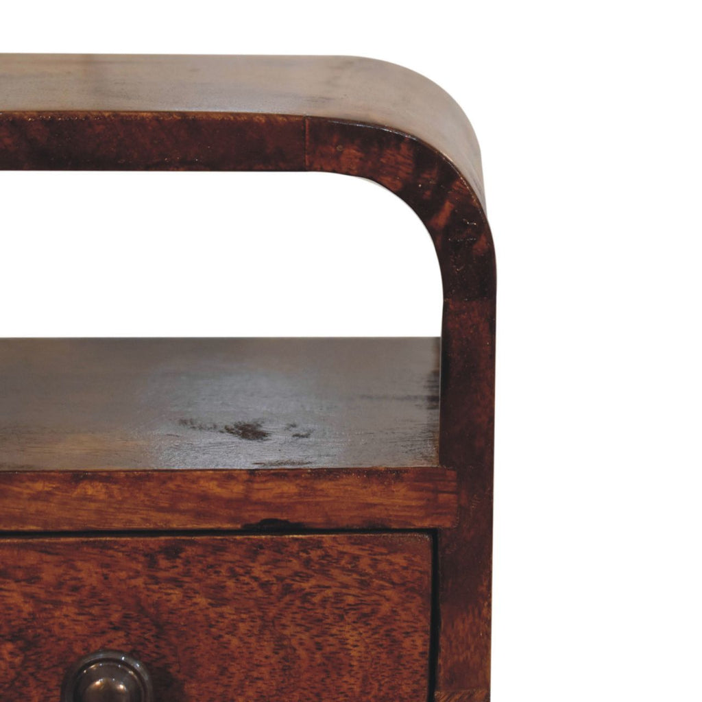 Mini Open Bedside Nightstand