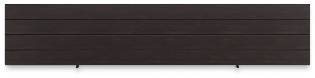 Darborn - 88" TV Stand With Electric Infrared Fireplace Insert - Gray / Brown