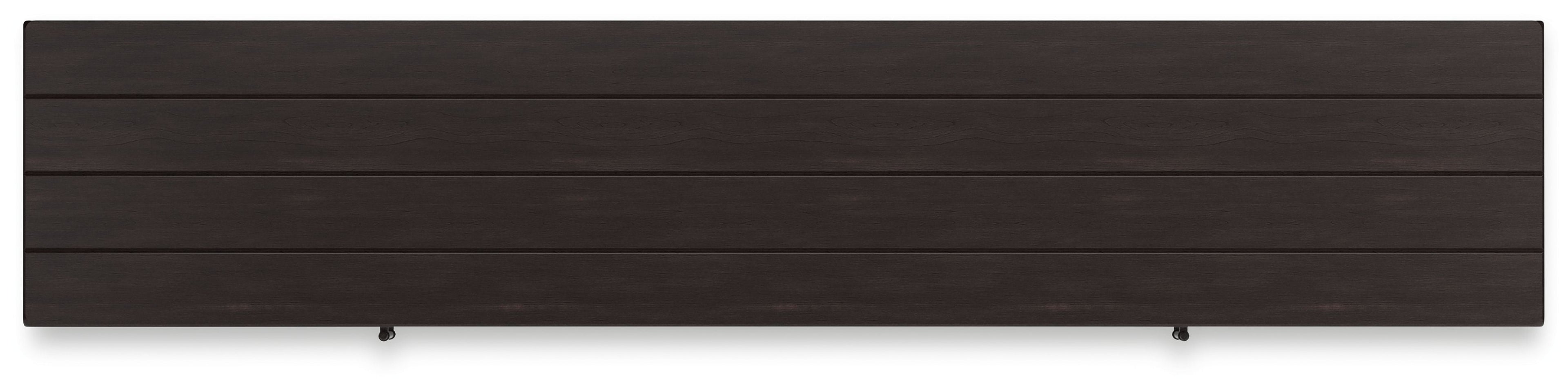 Darborn - 88" TV Stand With Electric Infrared Fireplace Insert - Gray / Brown