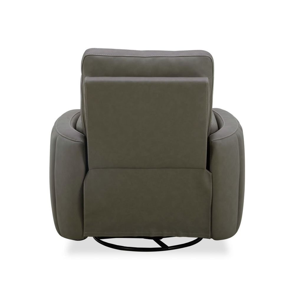 Prestige Collection Triple Power Leather Swivel Recliner Chair
