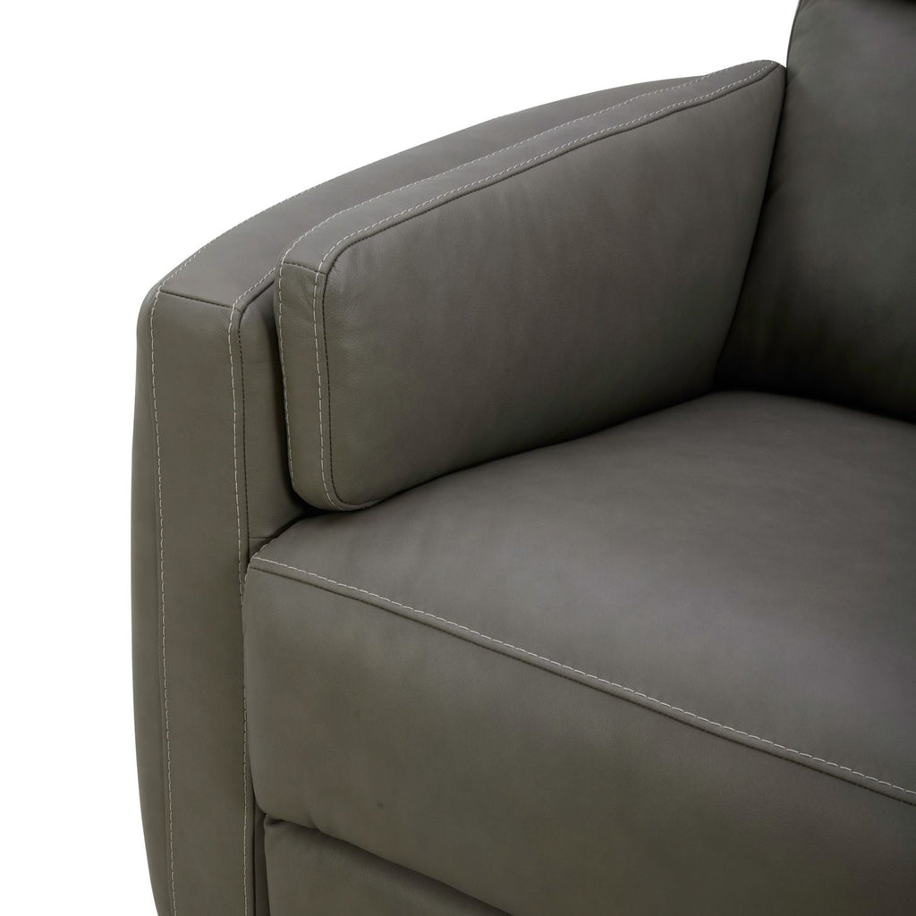Prestige Collection Triple Power Leather Swivel Recliner Chair