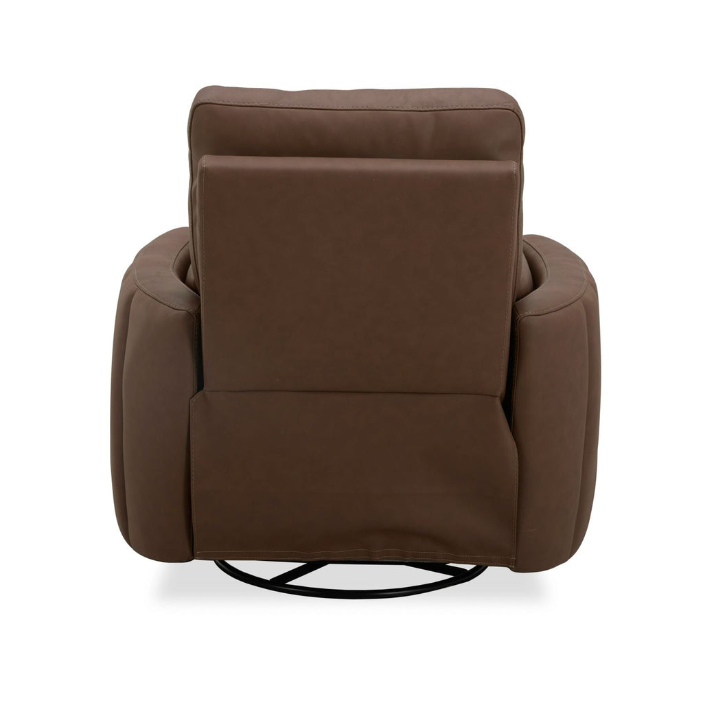 Prestige Collection Triple Power Leather Swivel Recliner Chair