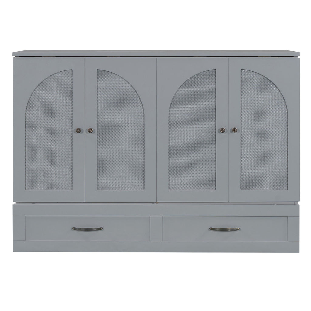 Murphy Bed With Large Drawers