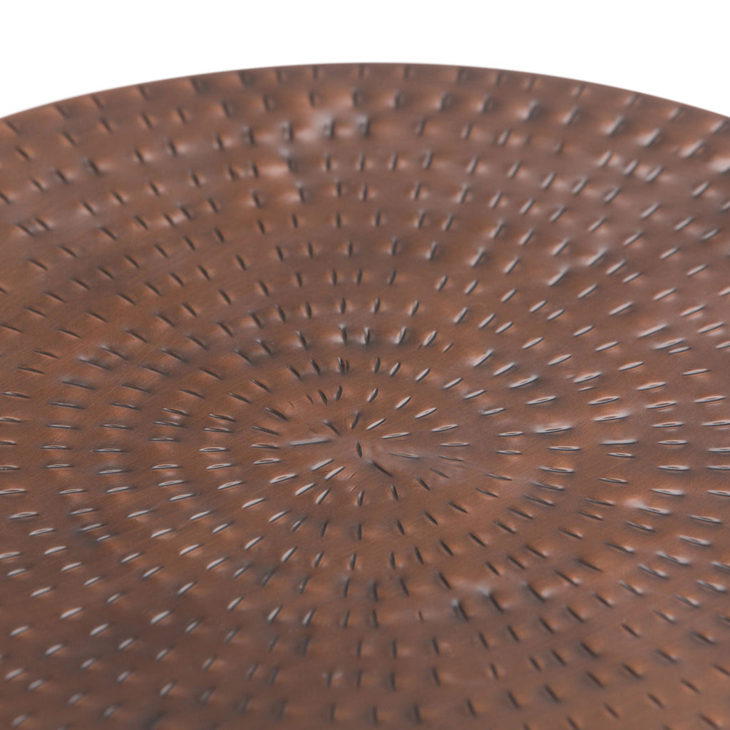 Griffen - Handcrafted Metal Storage Accent Table