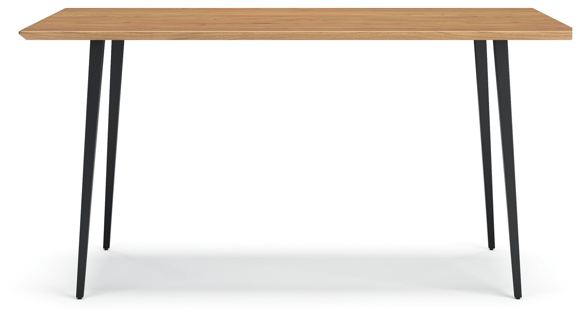 Gretlynn - Rectangular Dining Room Table - Black / Natural