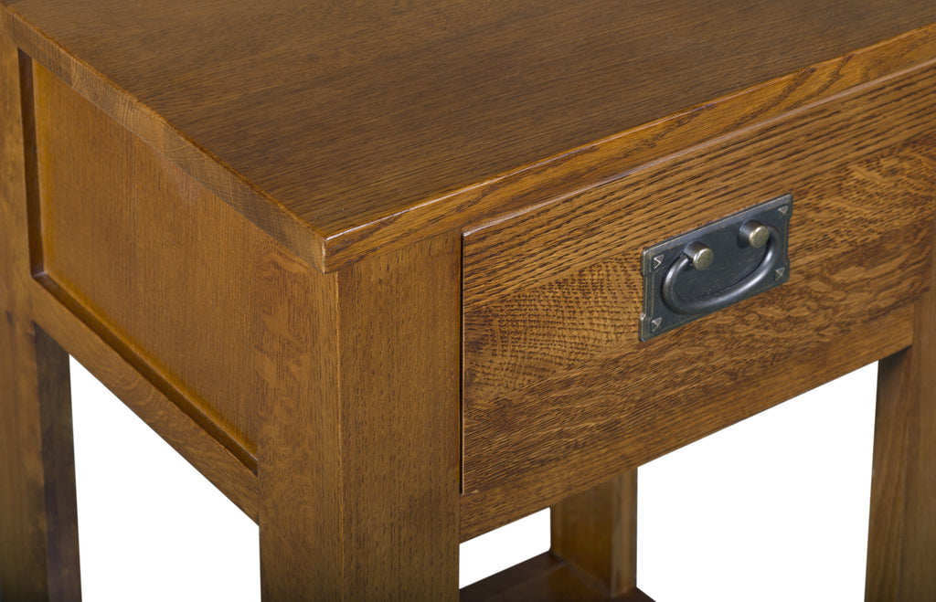 Mission 1-Drawer Nightstand – Michael's Cherry | Crafters & Weavers