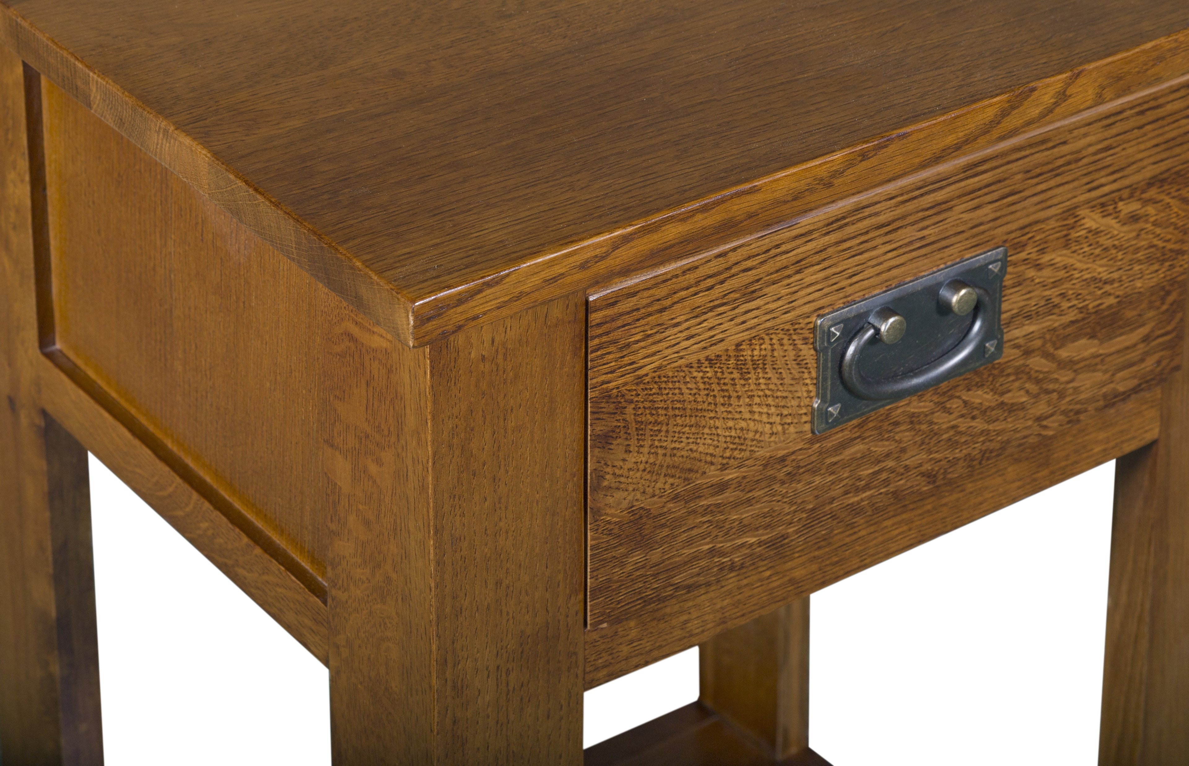 Mission 1-Drawer Nightstand – Michael's Cherry | Crafters & Weavers