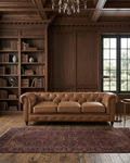 Cornelia Modern Contemporary Eco Leather Sofa - Light Brown