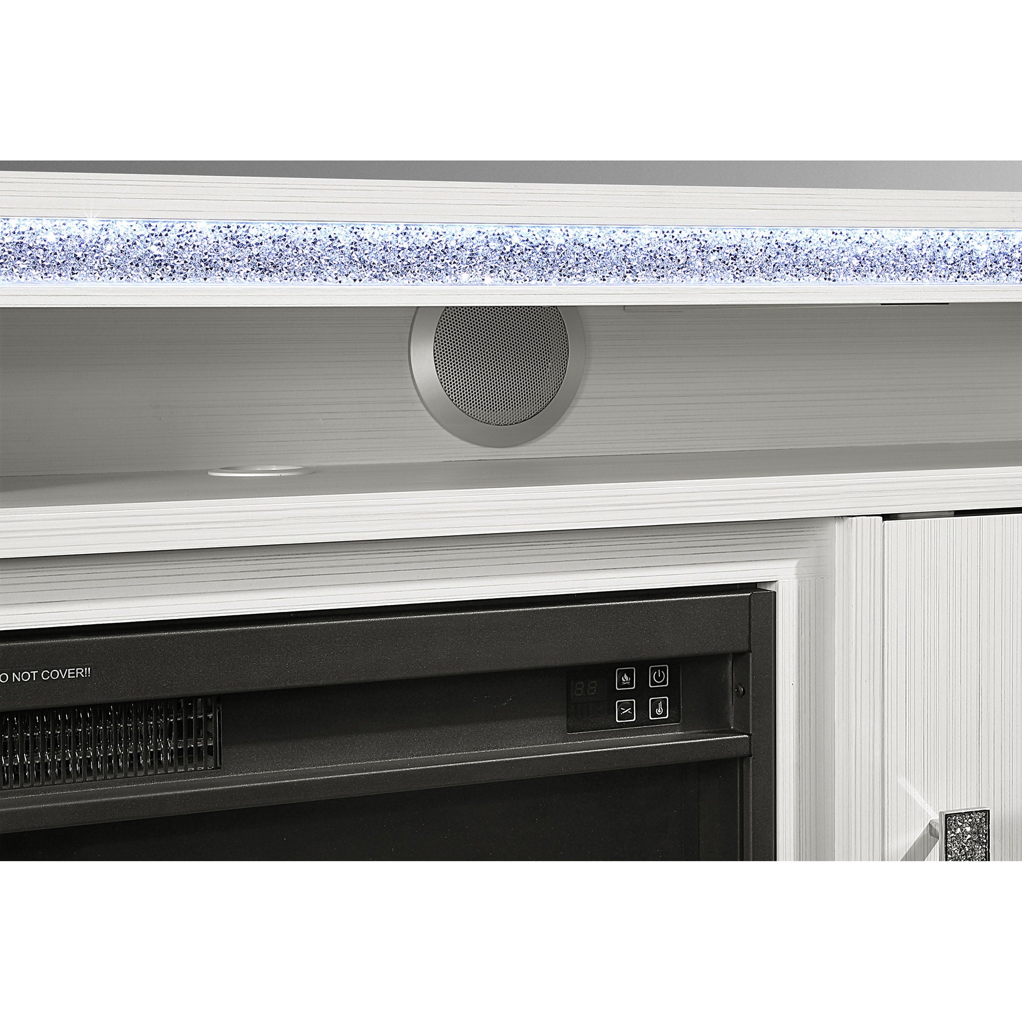 Almera - Fireplace With Adjustable Temperature And LED Options