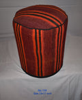 One of a Kind Kilim Rug Pouf Ottoman foot stool - #139