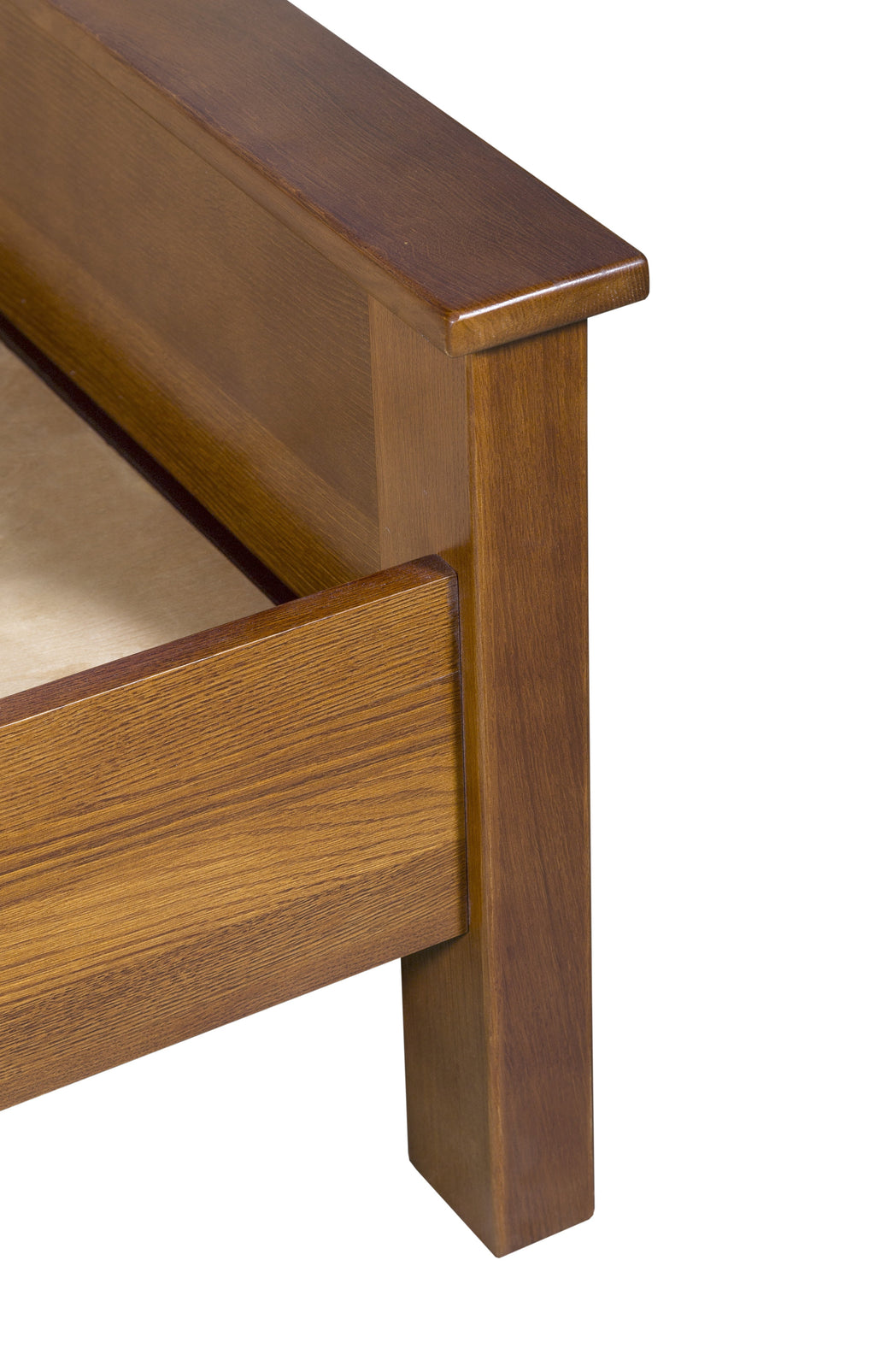 Mission Oak Panel Bed - Michael's Cherry