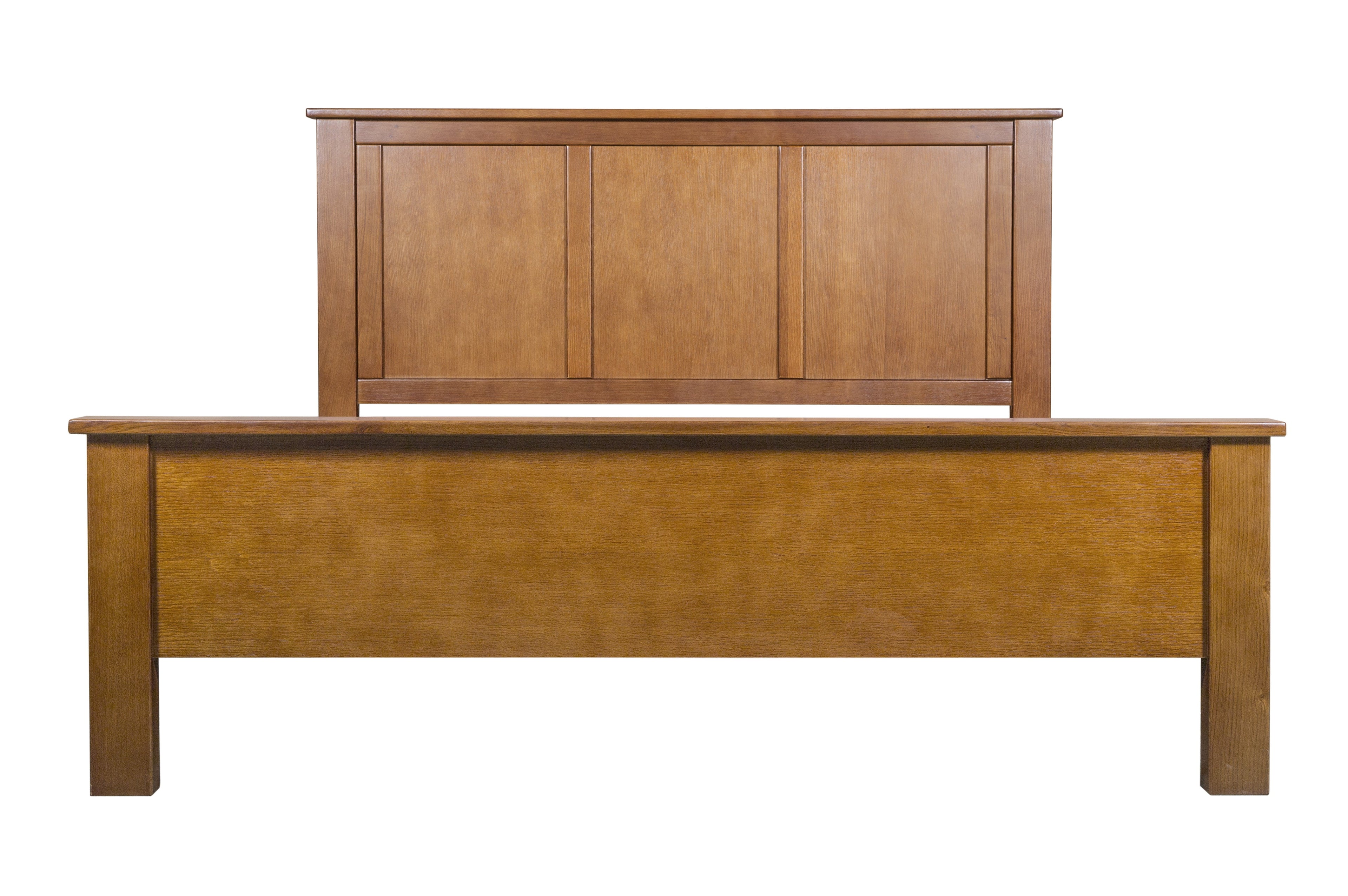 Mission Oak Panel Bed - Michael's Cherry