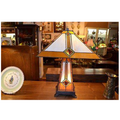 Tiffany Mission style Stained glass Table Lamp