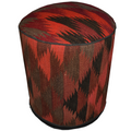 One of a Kind Kilim Rug Pouf Ottoman foot stool - #153