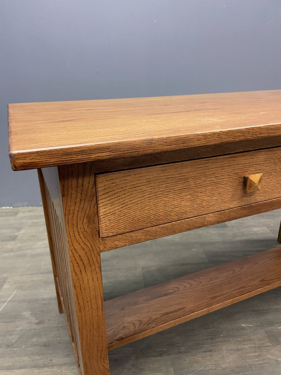 Preorder Mission / Arts and Crafts Solid Oak Writing Desk - 50 Inch