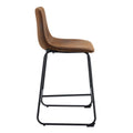 Retro Bar Chairs, Comfortable Stools (Set of 2)
