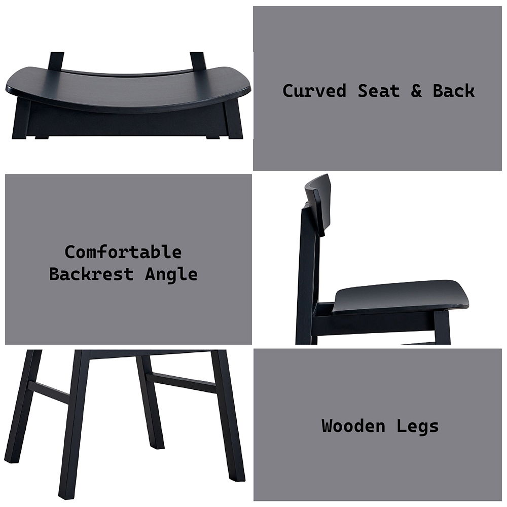 Briar - Side Chair (Set of 4) - Black