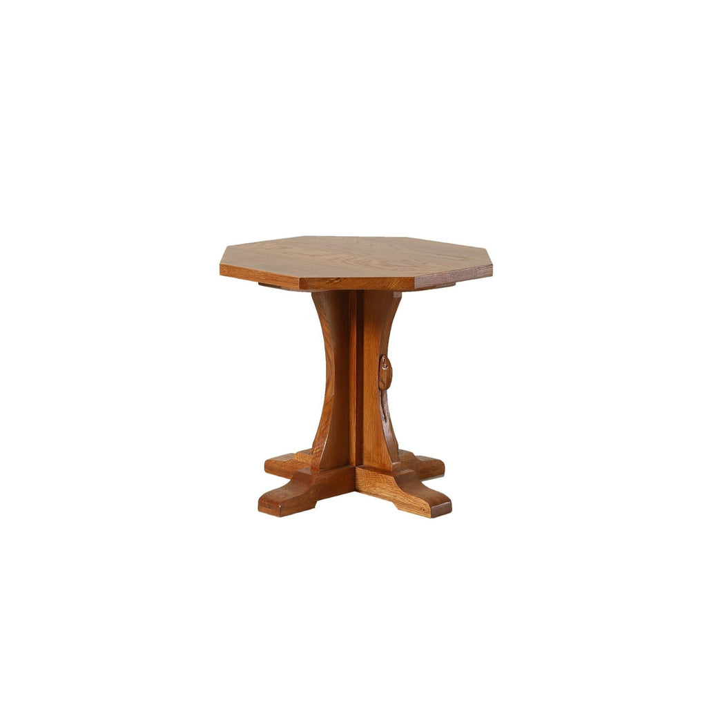 Mission Solid Oak Mouse Detail End Table