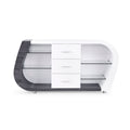 Anne - Buffet - White / Gray