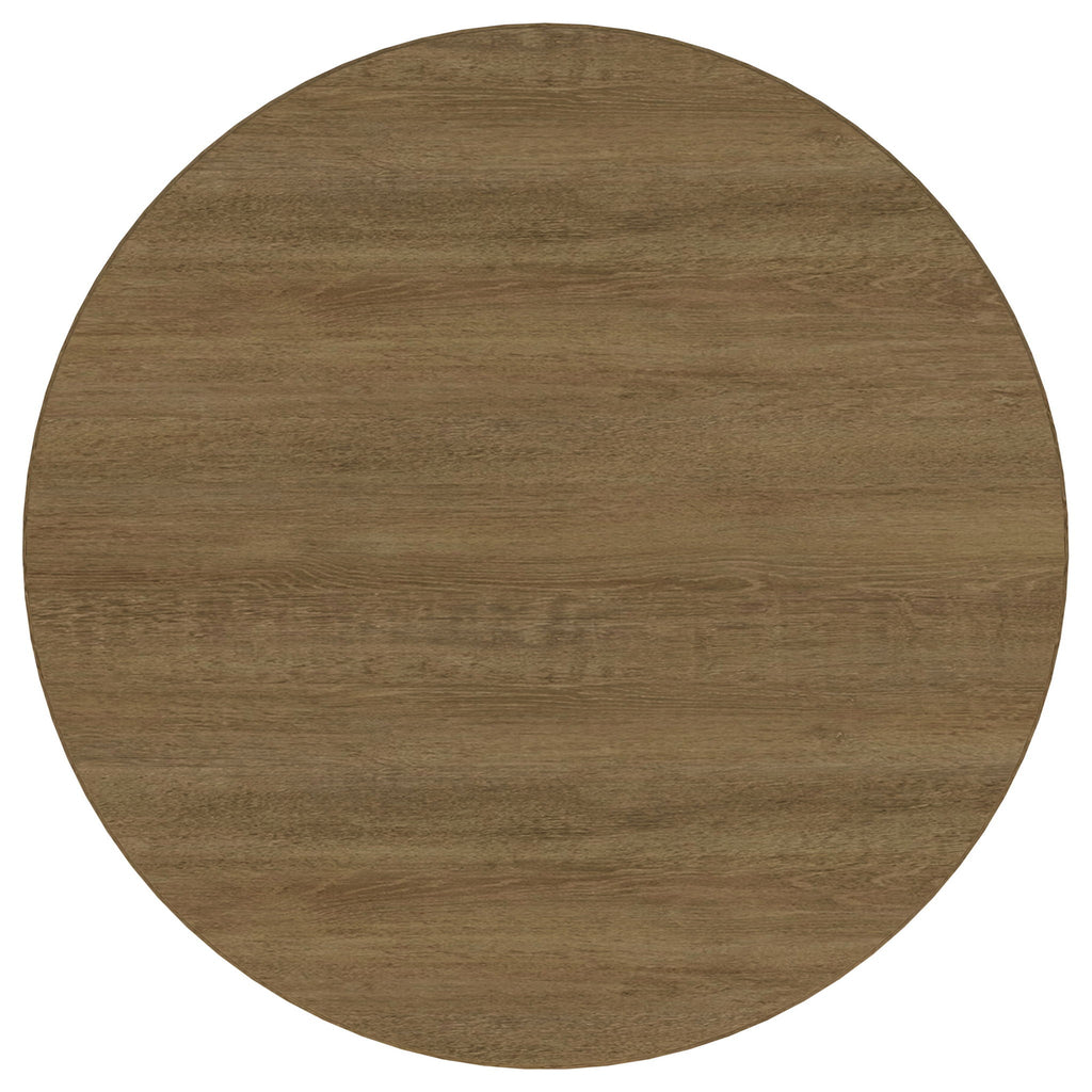 Arini 5-piece Round Dining Table Set Sand Wash and Black