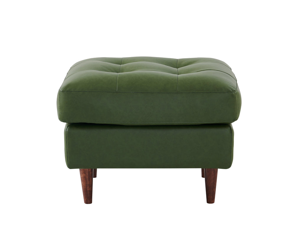 Alessandra Modern Contemporary Eco Leather Arm Chair - Green
