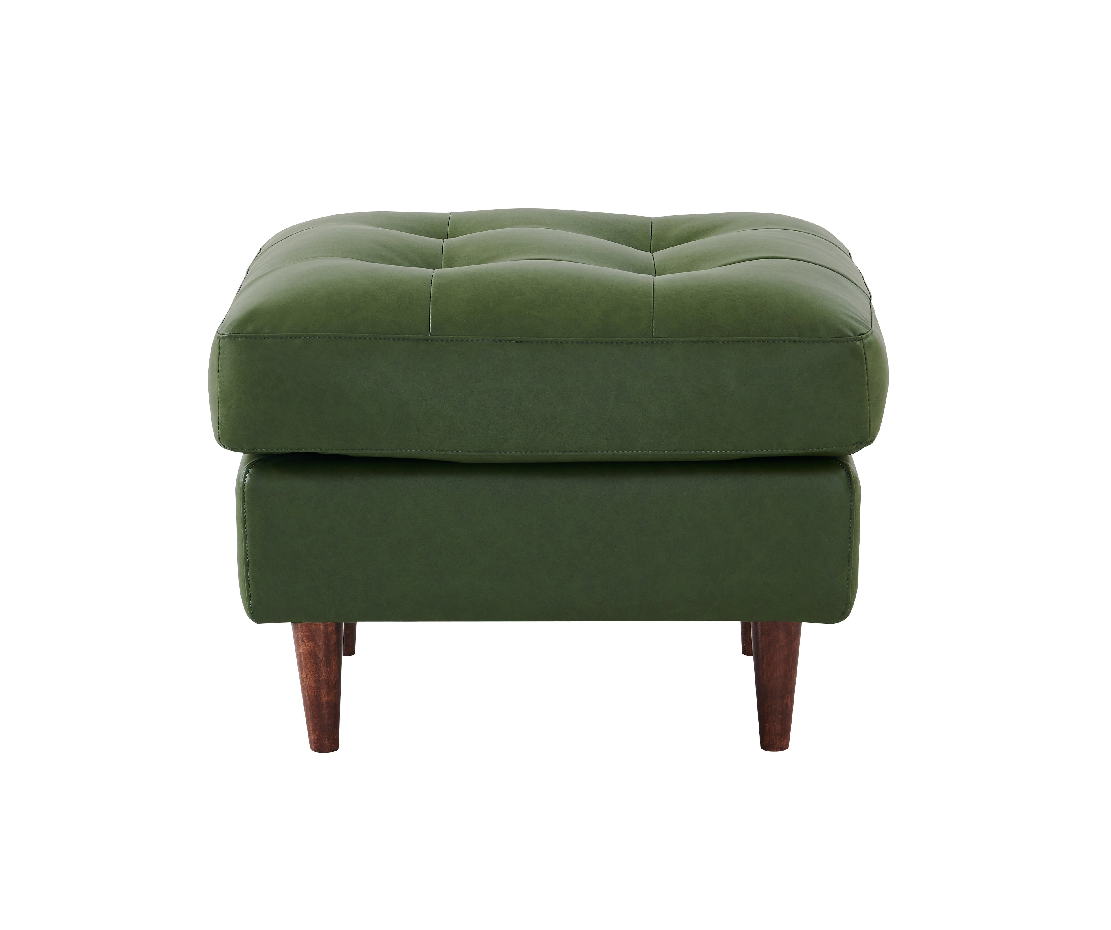 Alessandra Modern Contemporary Eco Leather Arm Chair - Green
