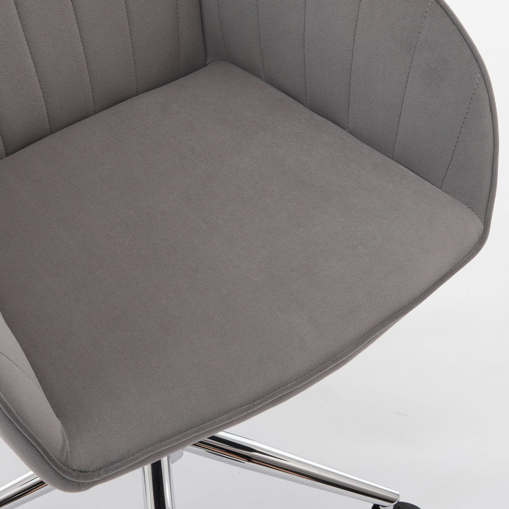 Adjustable Ergonomic Office Chair, Swivel Backrest Seat
