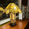 Tiffany Style Stained Glass Table Lamp