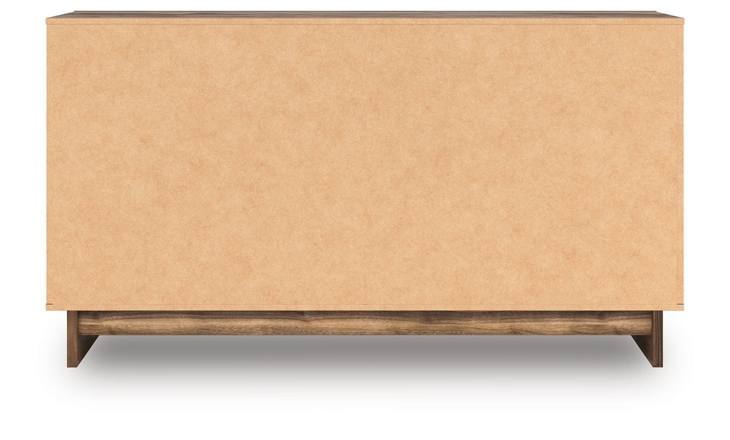 Chirason - Six Drawer Dresser - Brown
