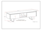 Lowry - Handcrafted TV Media Stand