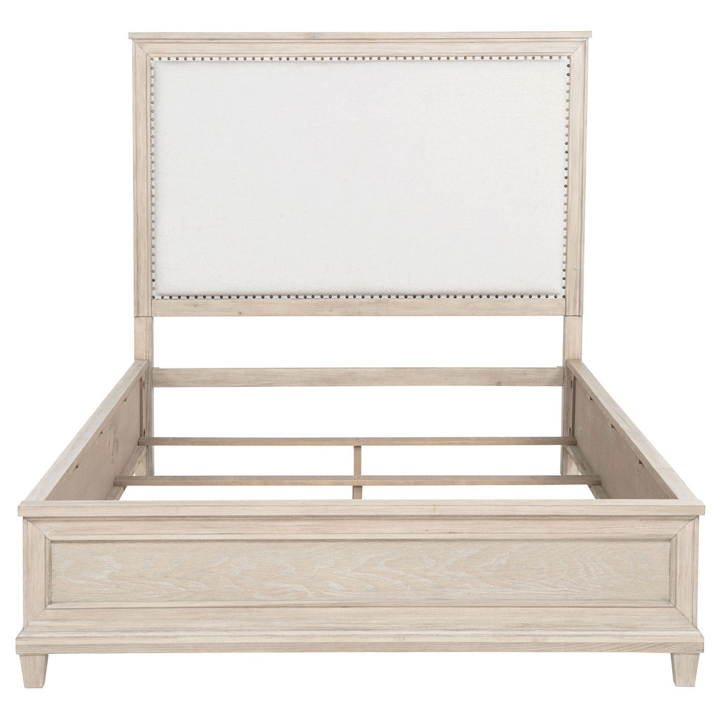 Pembroke 66-inch Queen Panel Bed Washed Oak