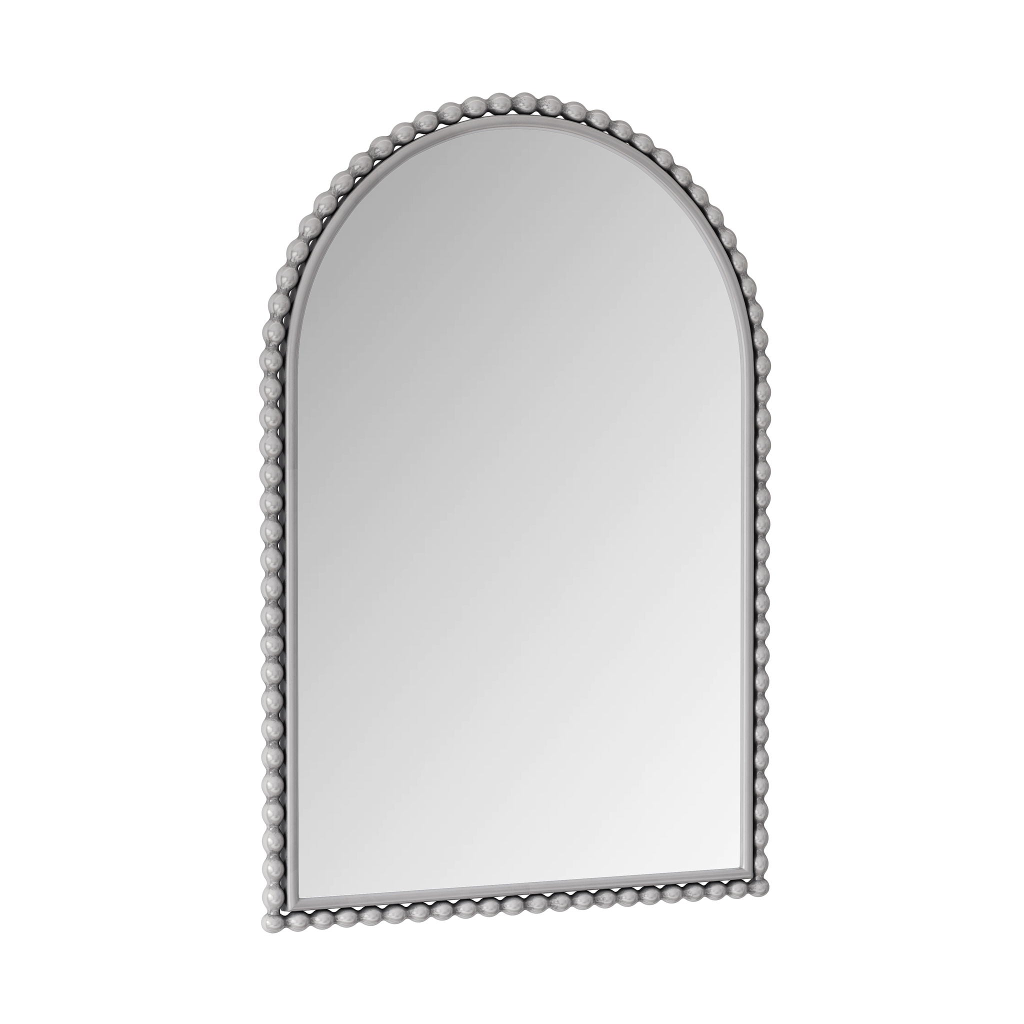 Vintage Iron Art Arch Mirror, Wall Hanging Or Table Display