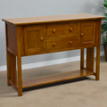 Mission 2 Door, 2 Drawer Console Table - Michael's Cherry - 52"