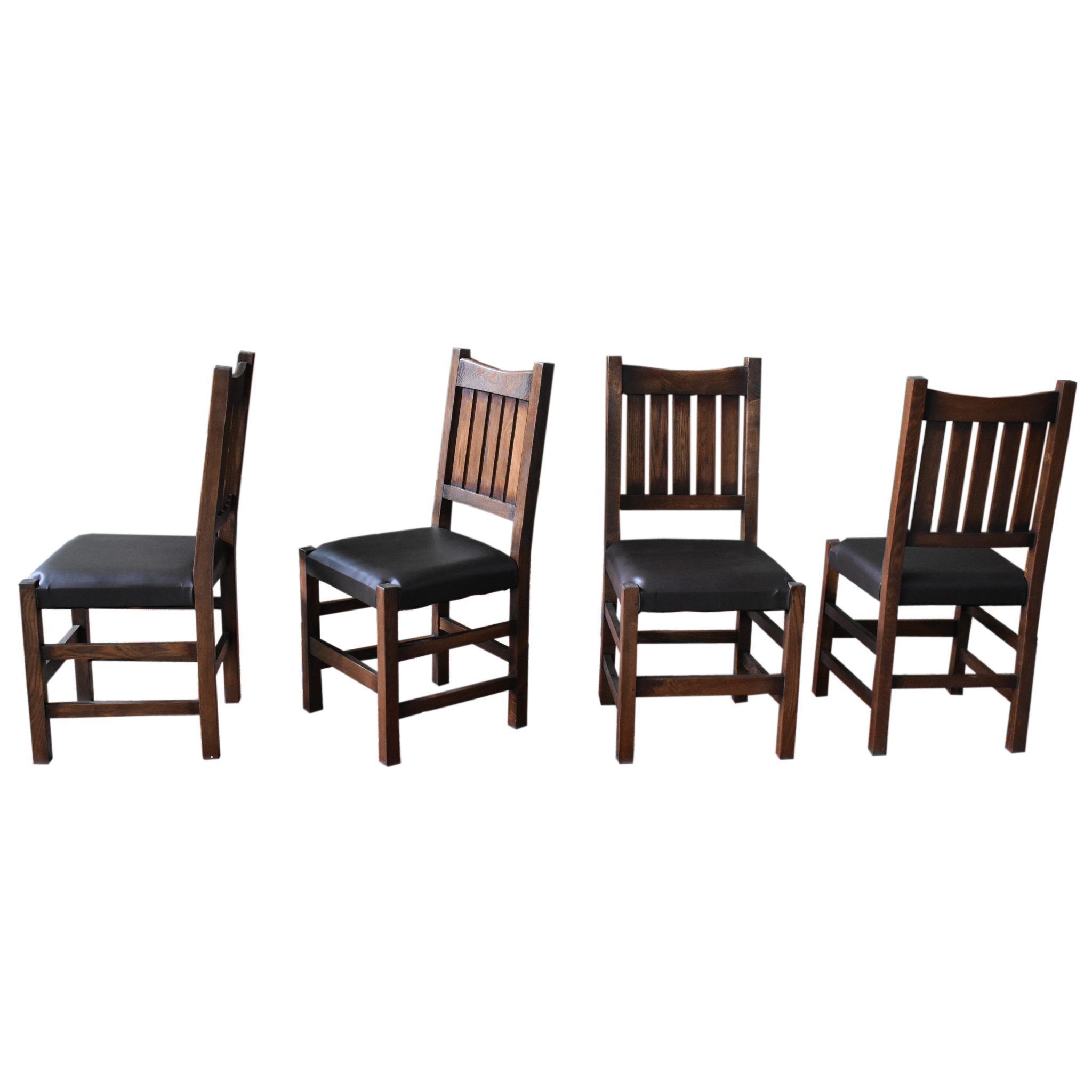 Set of 2 - Mission Spindle Dining Side Chair #240