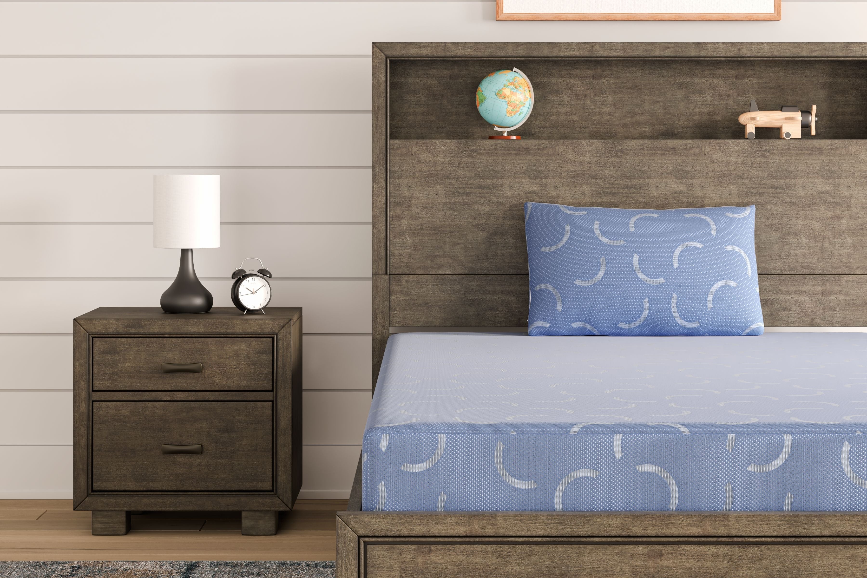 Ikidz Ocean - Mattress And Pillow (Set of 2)