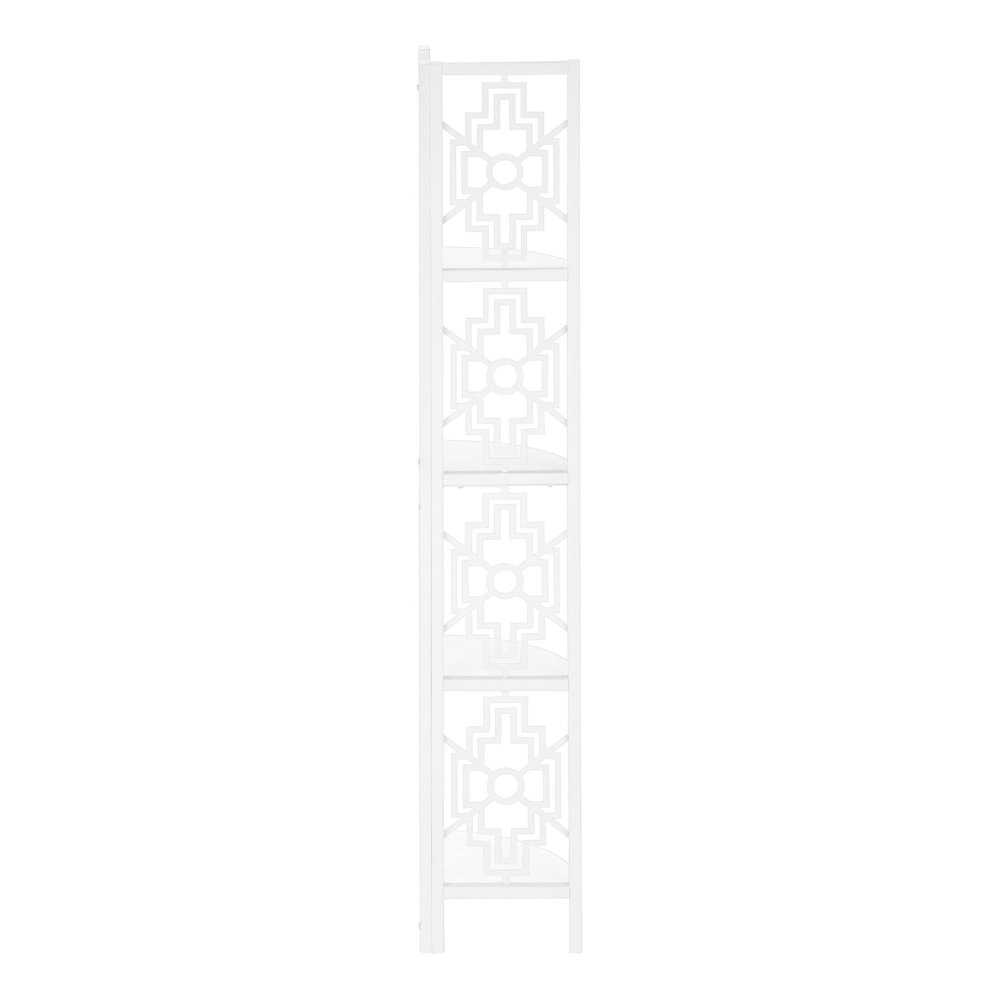 Bookshelf, Bookcase, Etagere, 4 Tier Corner, For Office, Transitional