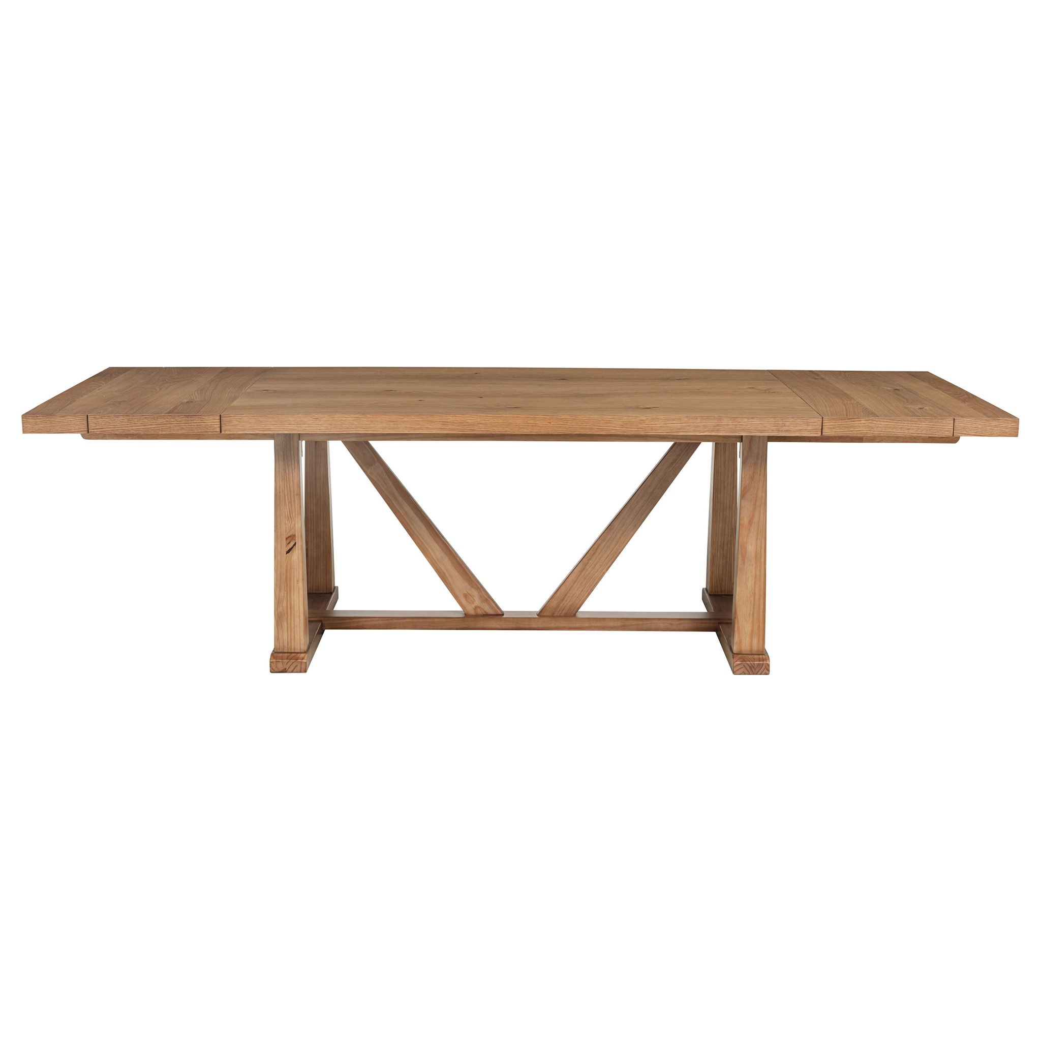 Middleton 10-piece Extension Leaf Dining Set Natural Brown