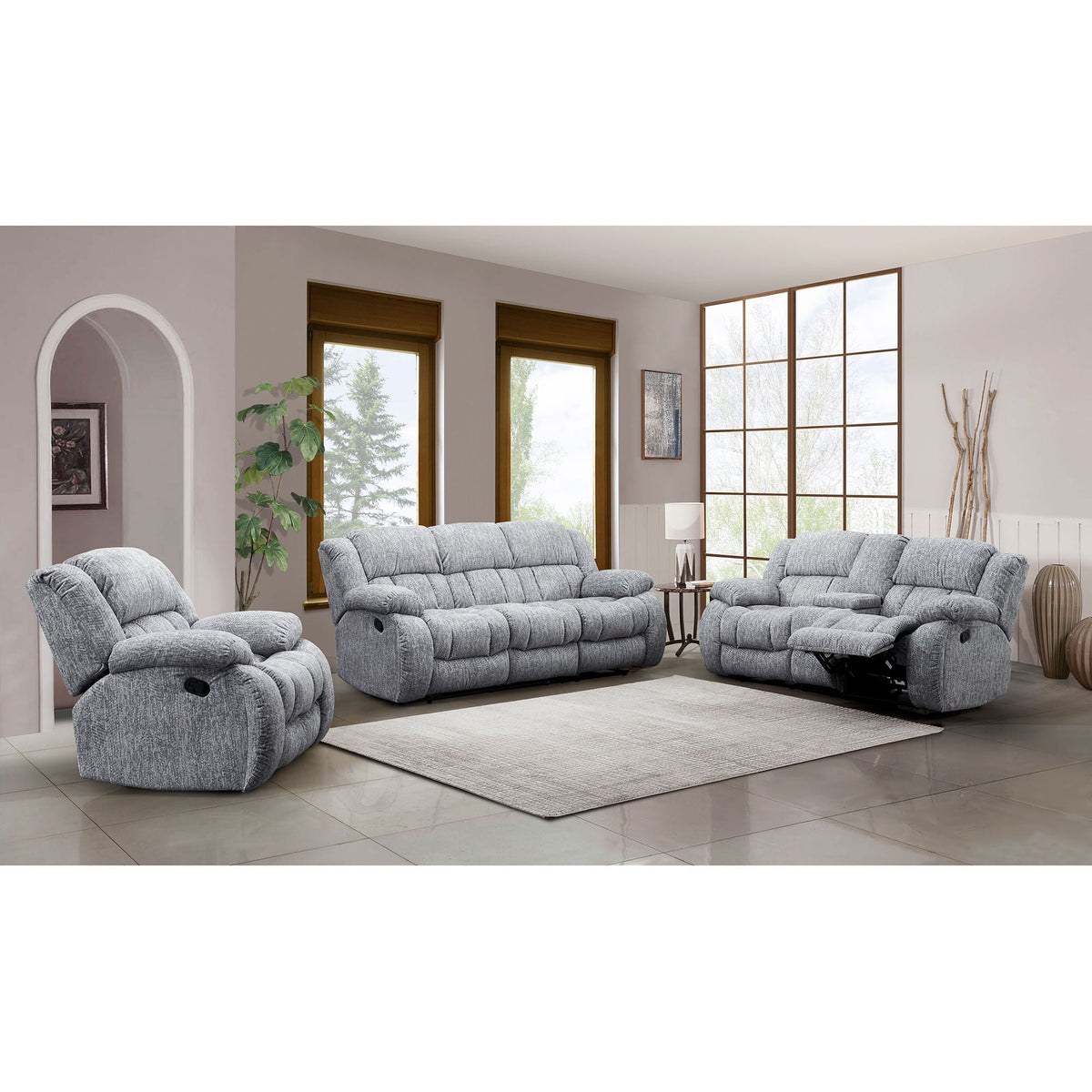 Stonic - Design Reclining Set