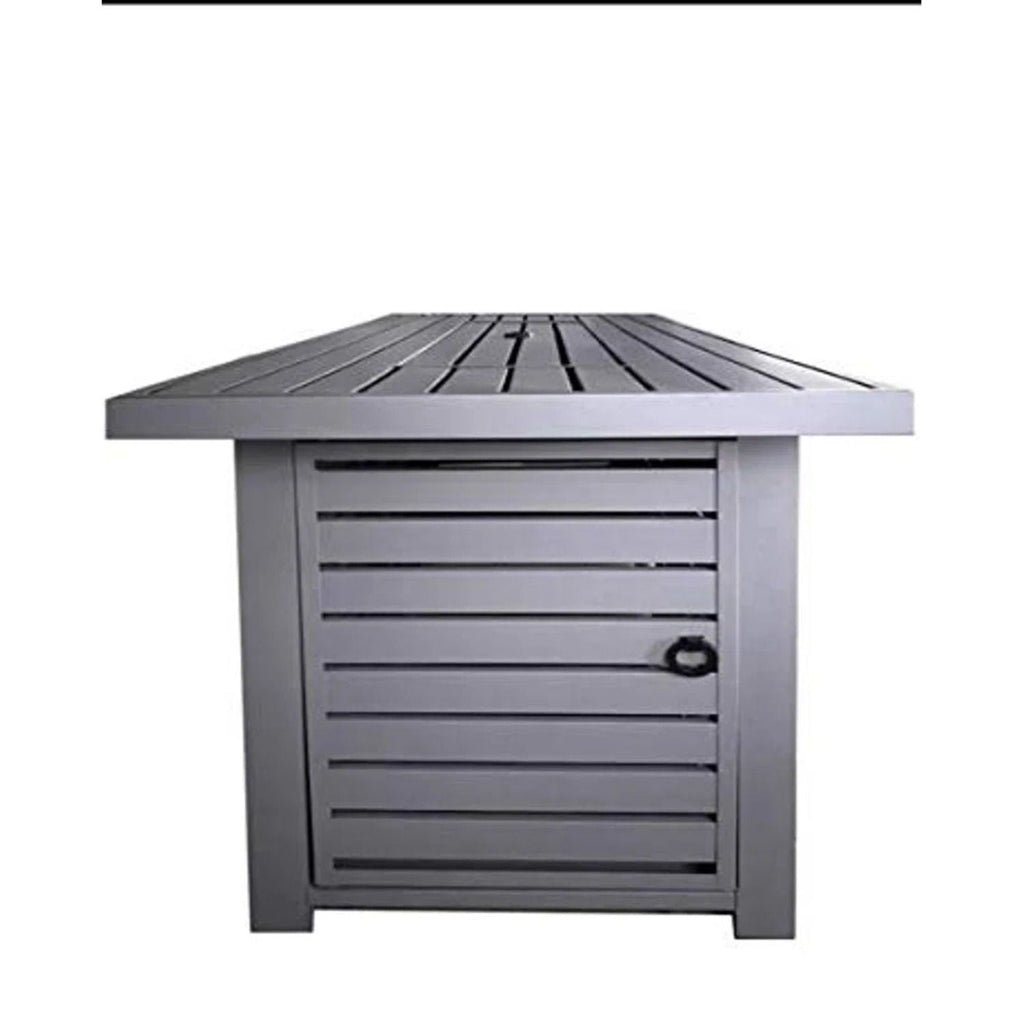 Outdoor Fire Pit Table With Lid Fuel Versatility