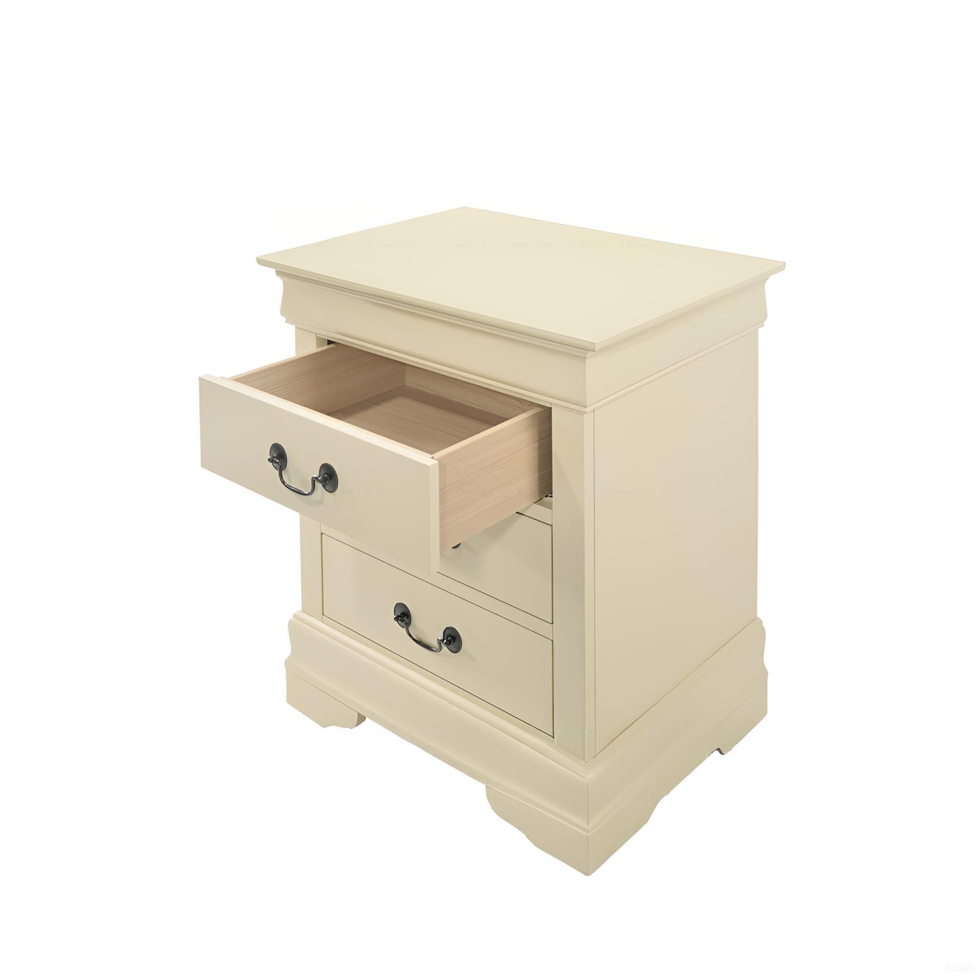 Louis Phillipe - Nightstand - Wood