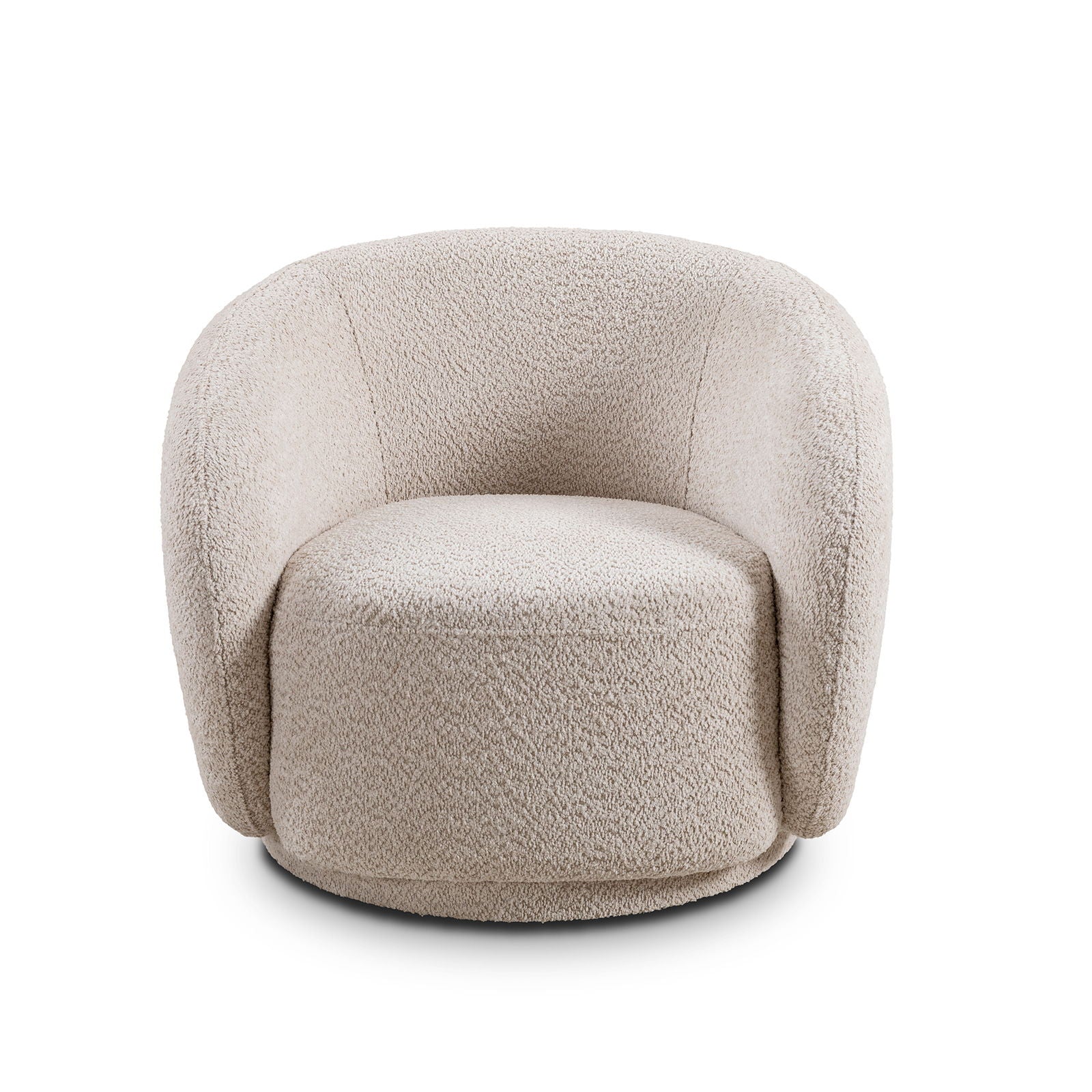 Swivel Accent Upholstered Barrel Chair