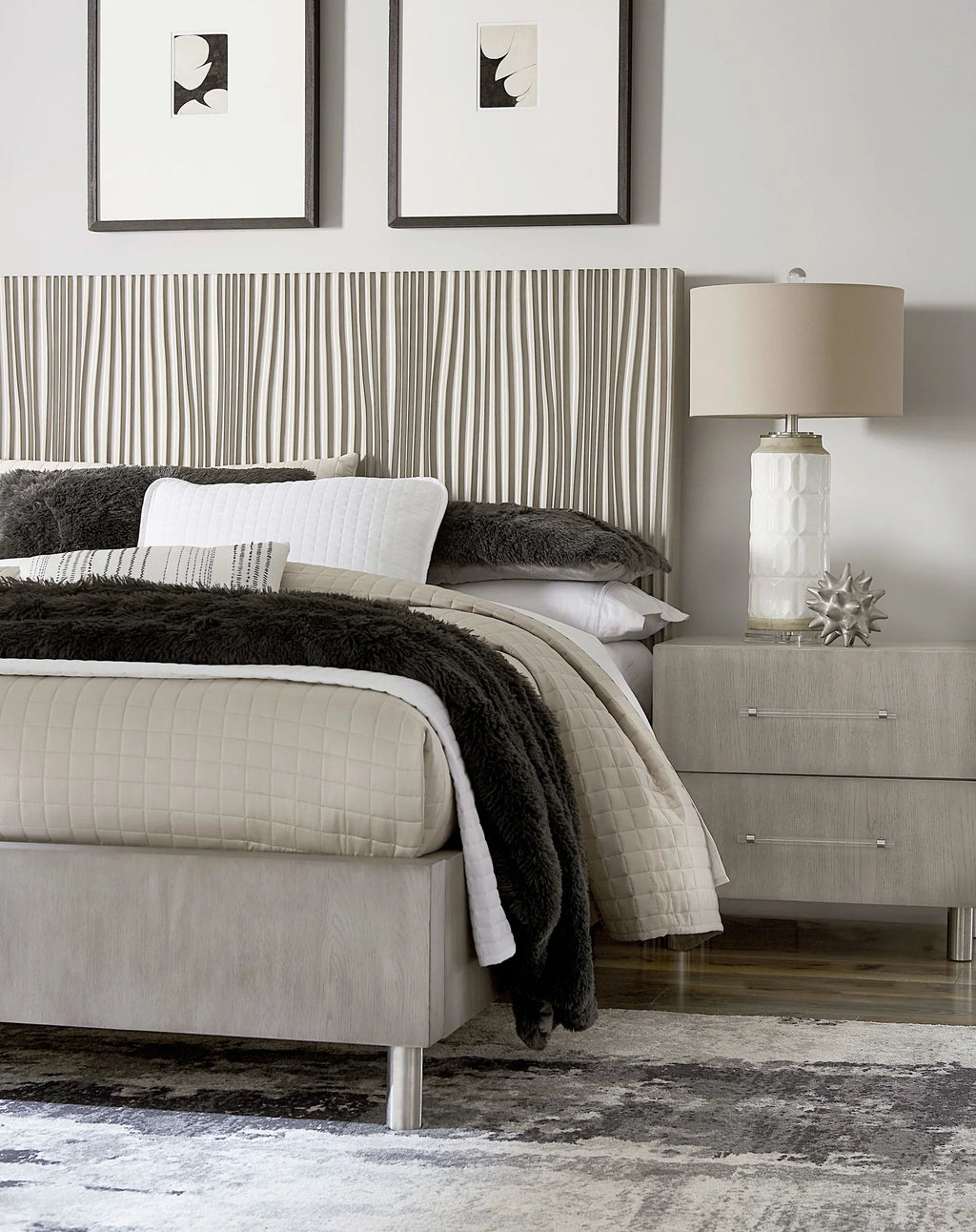 Minerva Modern Platform Bed