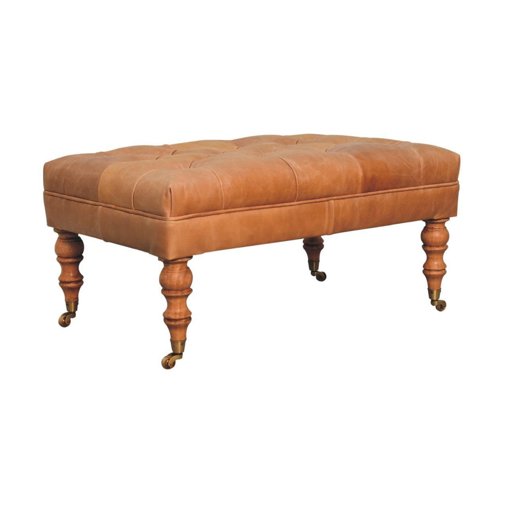 Buffalo - Ottoman With Castor Legs