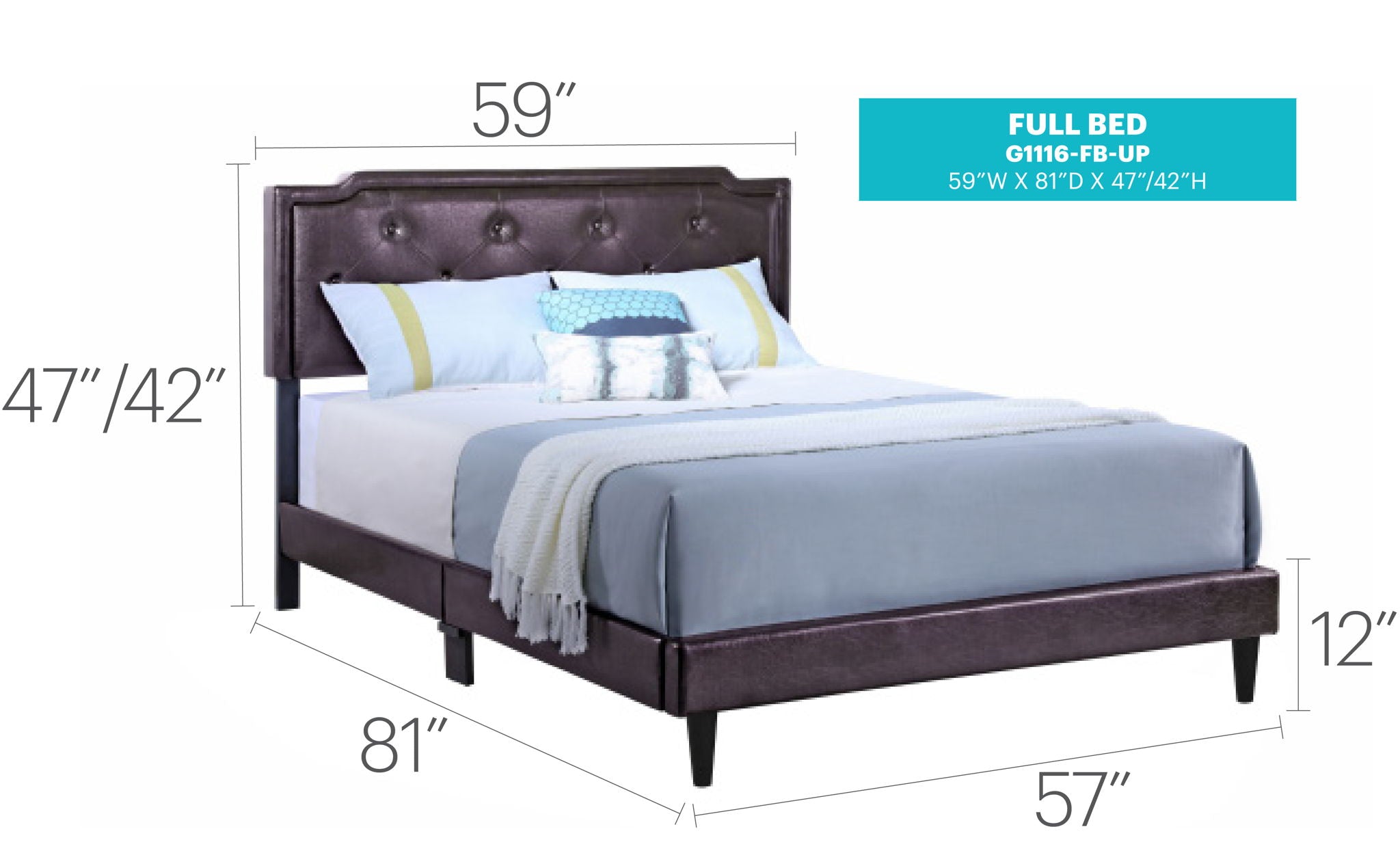 Button Tufted Bed Charming For Cozy Spaces