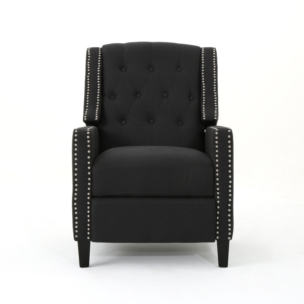 Classic Fabric Push Back Chair