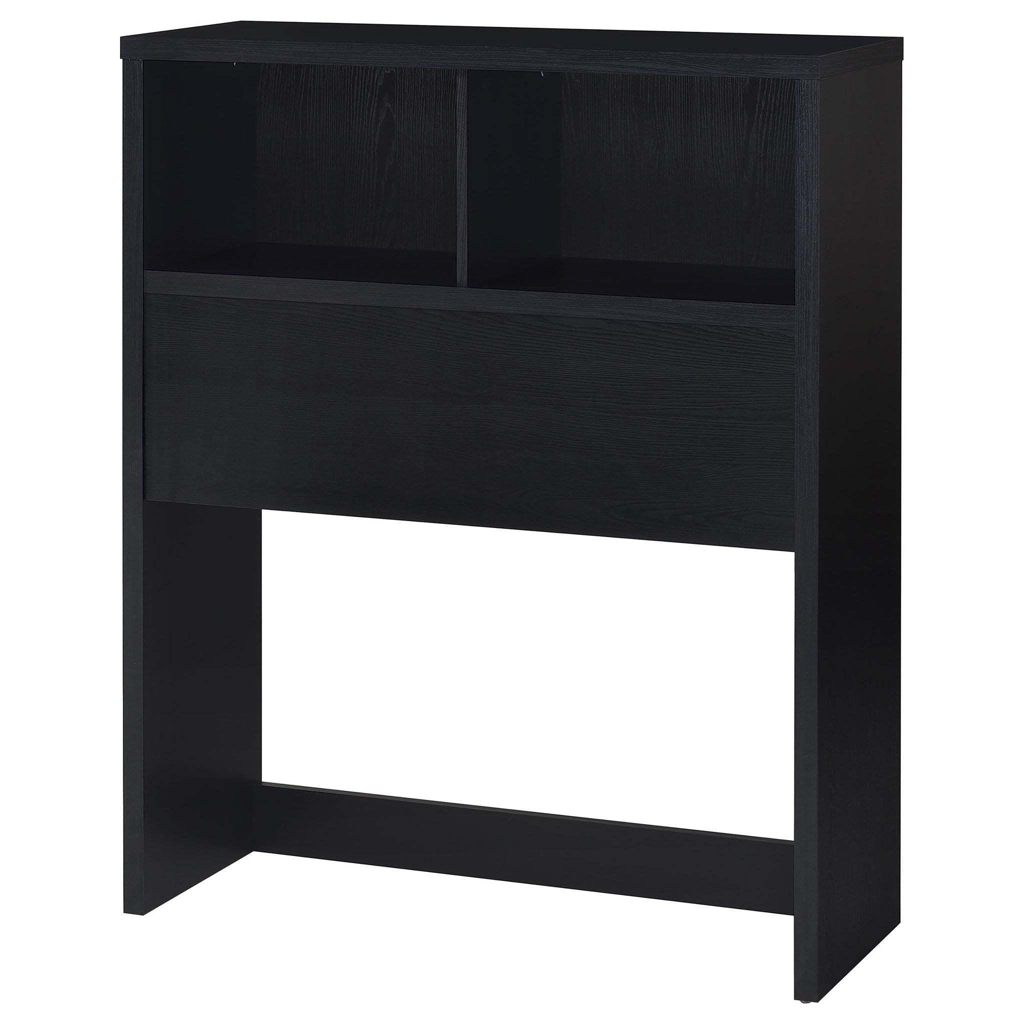 Westpark 49-inch Twin Bookcase Headboard Black