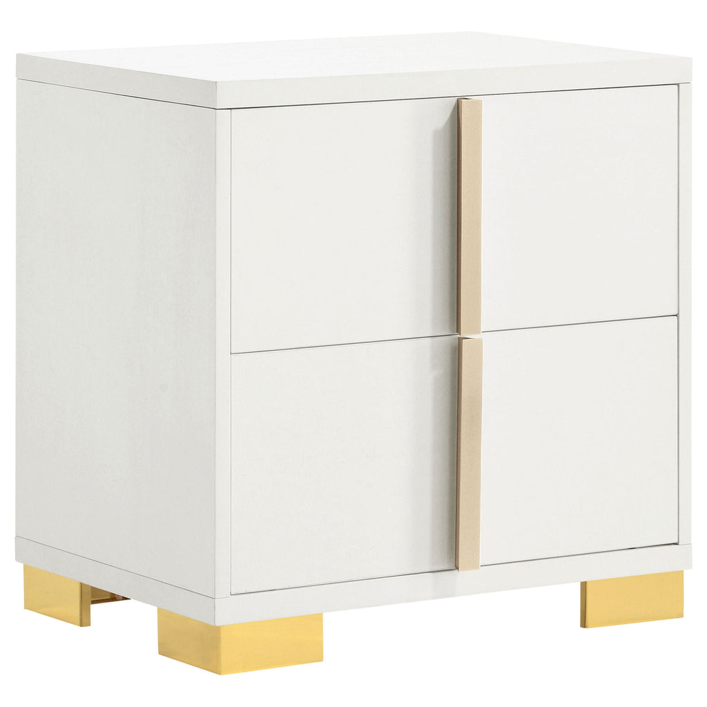 Marceline 4-piece Eastern King Bedroom Set White