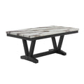 Panda Oceanic - Dining Table And Chairs Set - Black