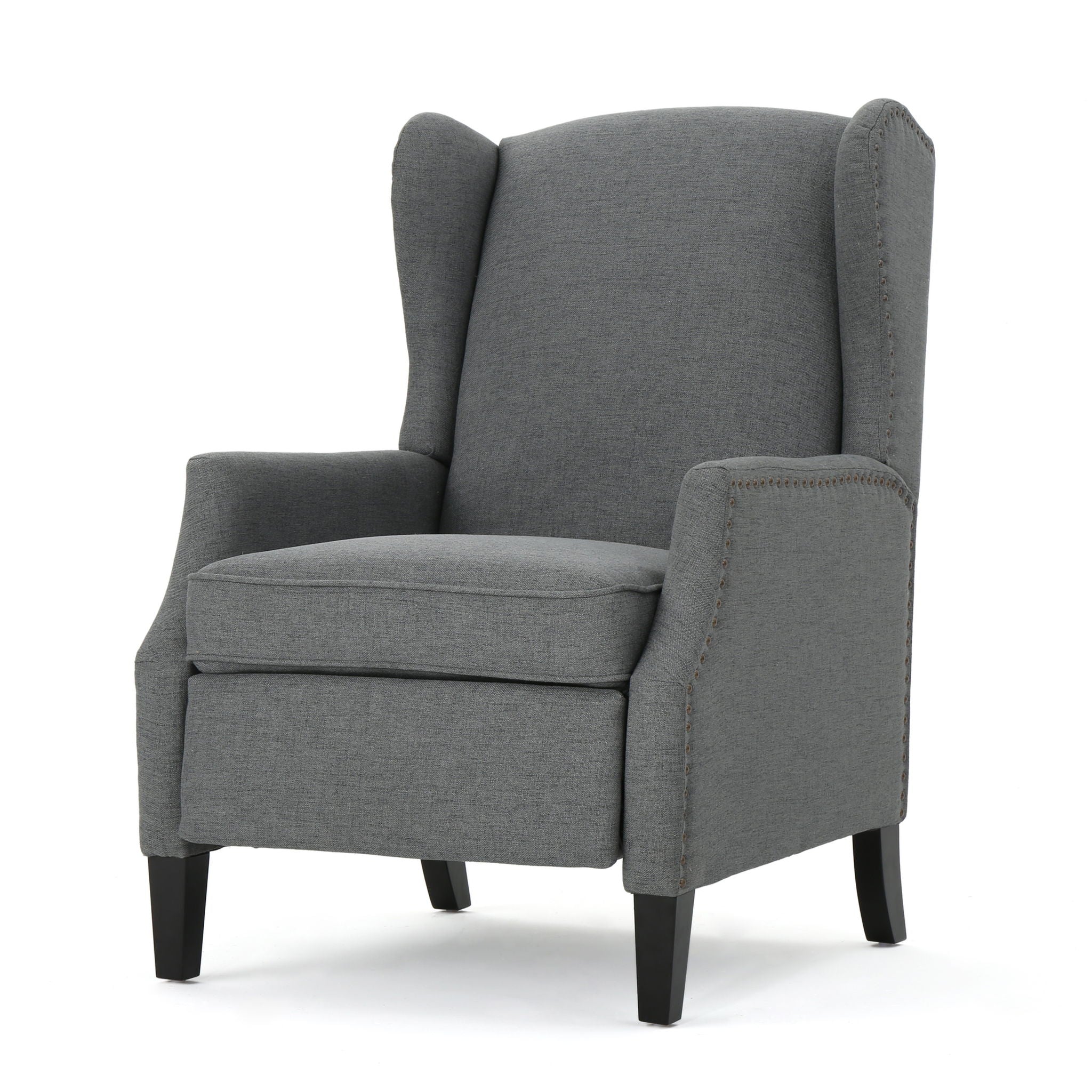 Westeros Wing Back Fabric Upholstered Recliner