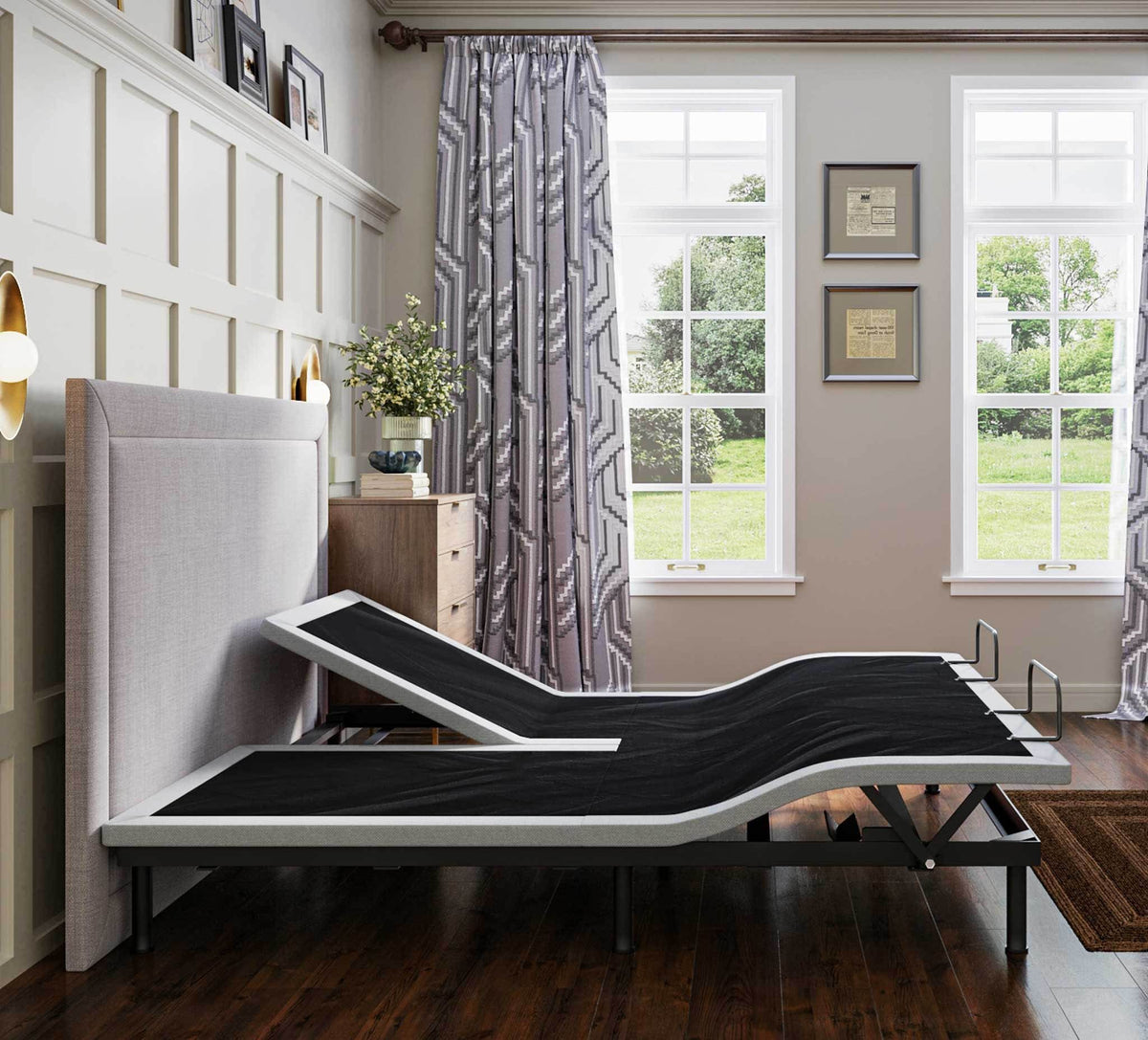 Btx4 - Flex Head Adjustable Bed Base With Head And Foot Position Adjustment